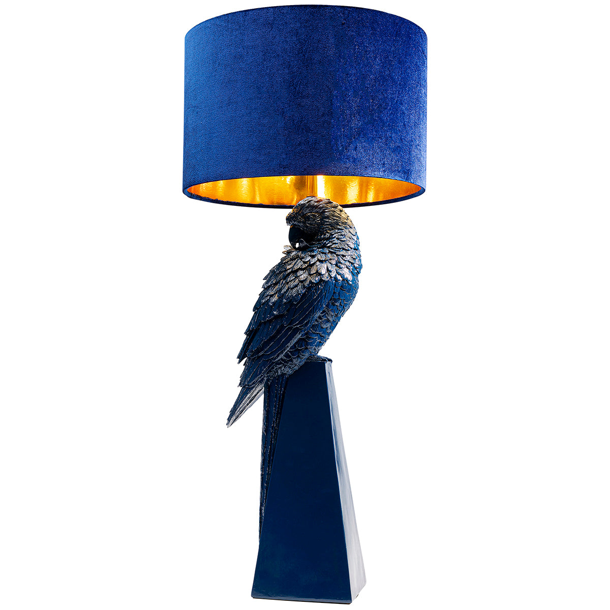 Parrot Blue Table Lamp
