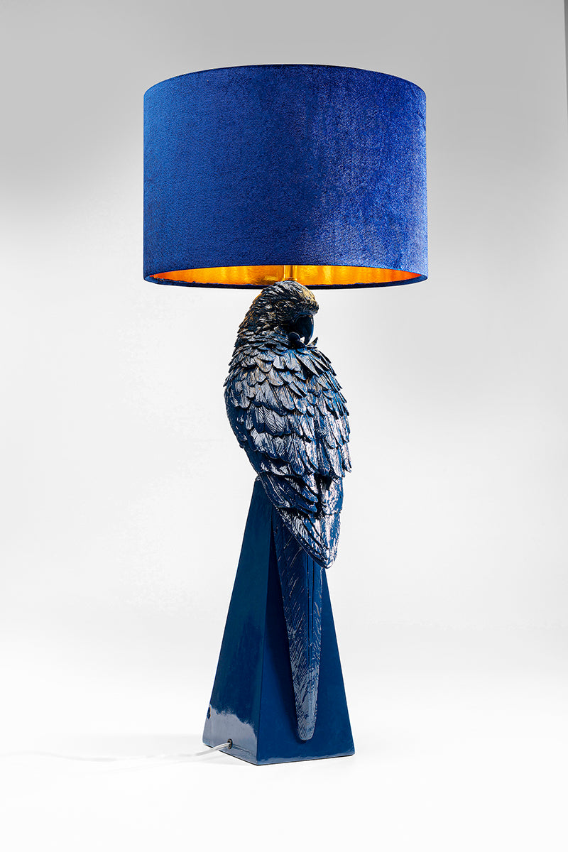 Parrot Blue Table Lamp
