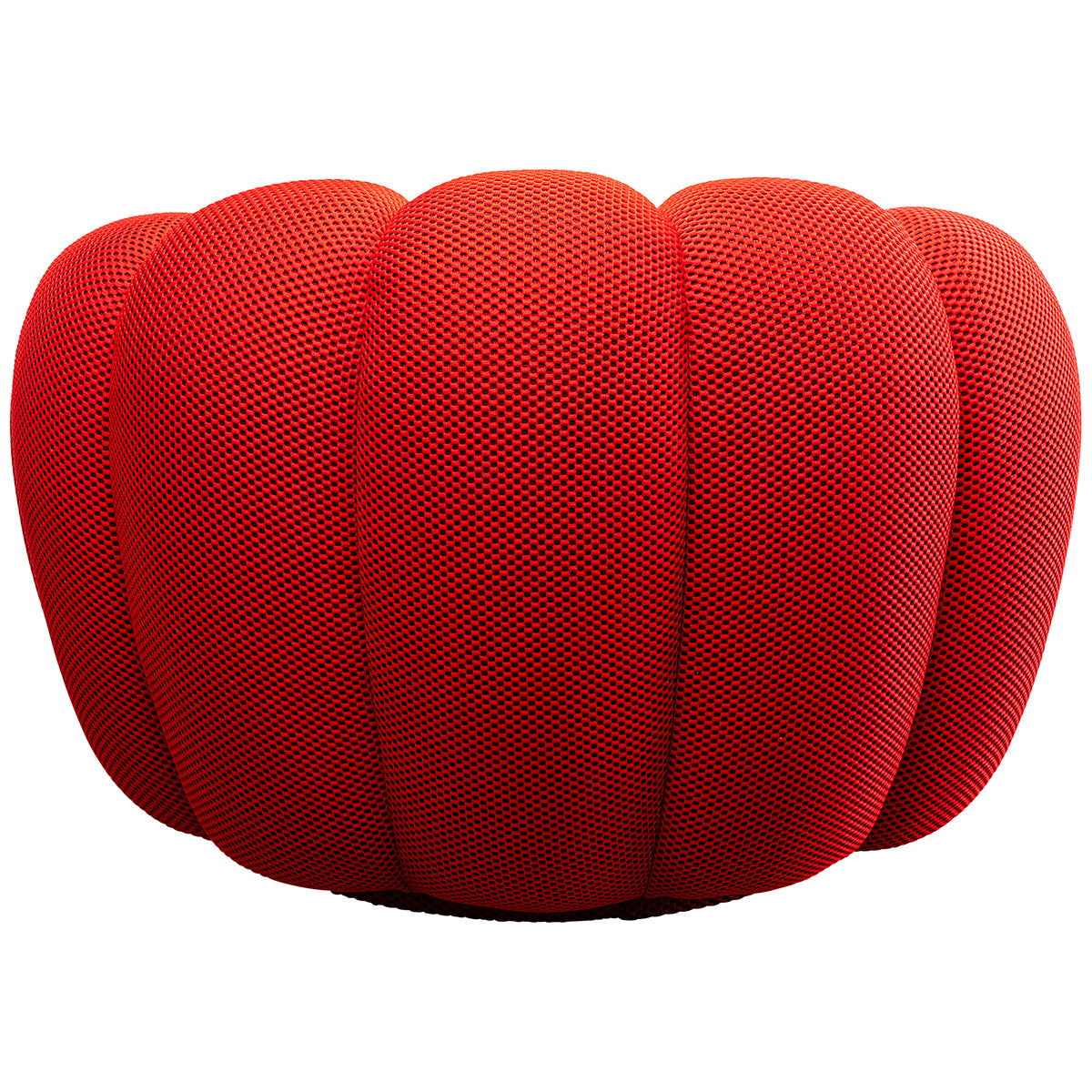 Peppo Bloom Mesh Look Swivel Armchair