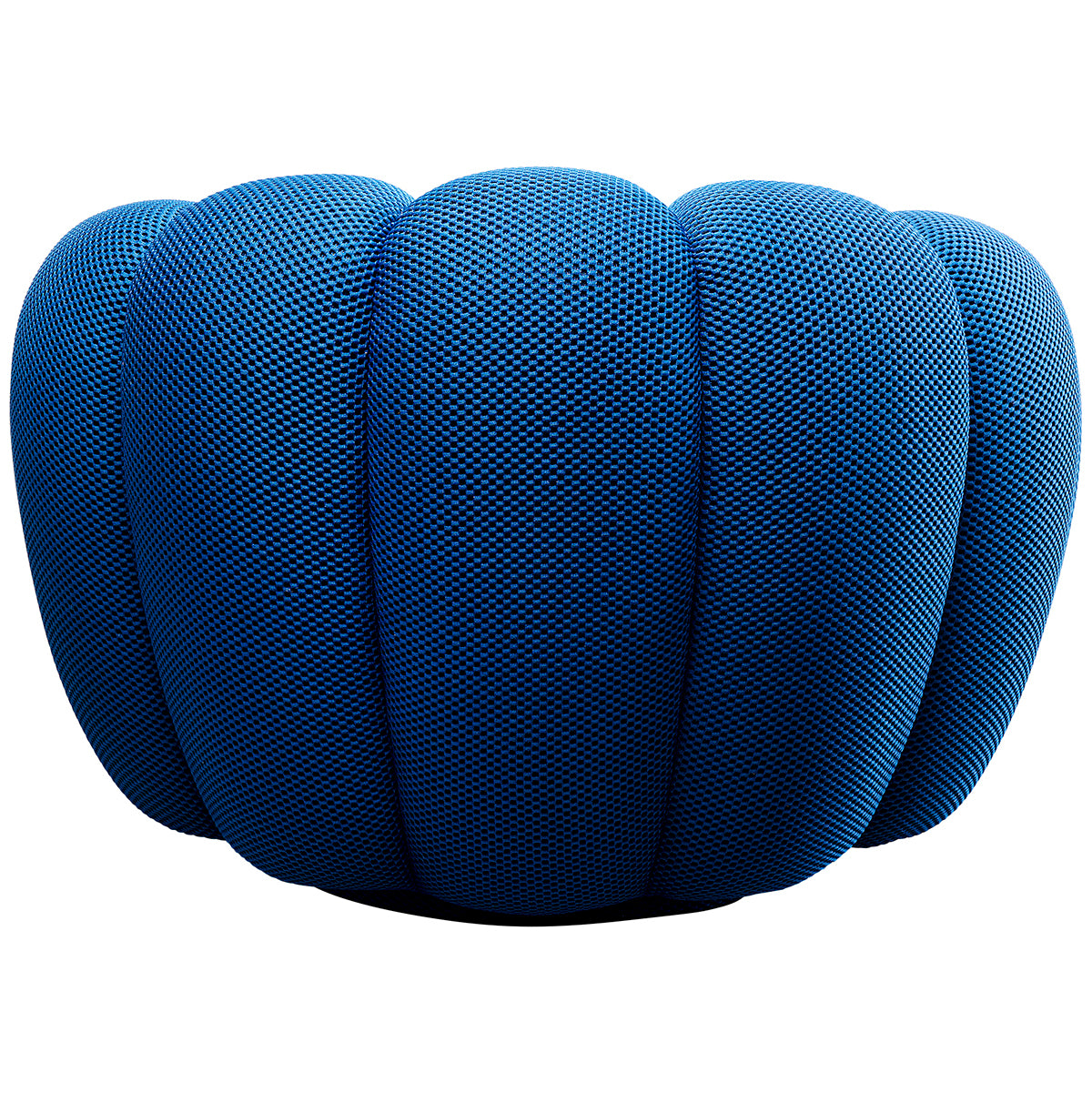 Peppo Bloom Mesh Look Swivel Armchair