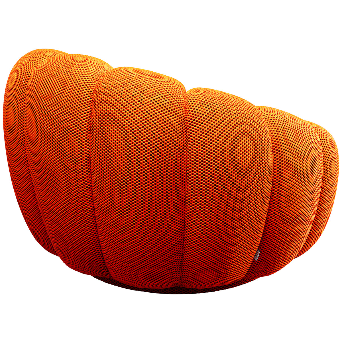 Peppo Bloom Mesh Look Swivel Armchair