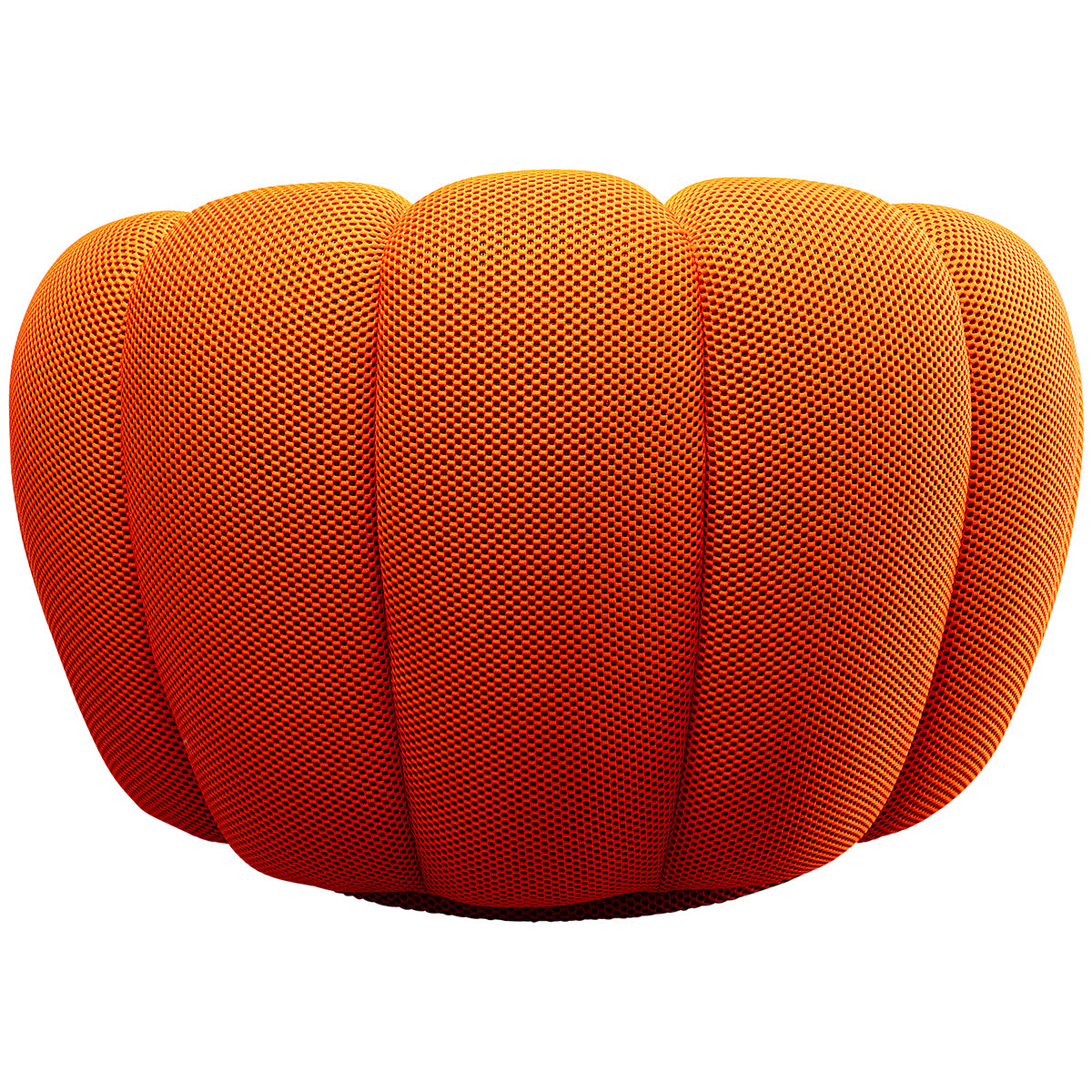 Peppo Bloom Mesh Look Swivel Armchair