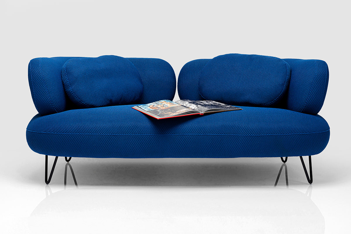 Peppo Mesh Look 2 Seater Sofa