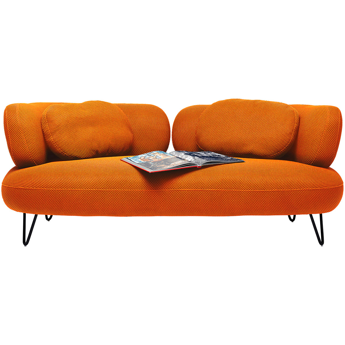Peppo Mesh Look 2 Seater Sofa