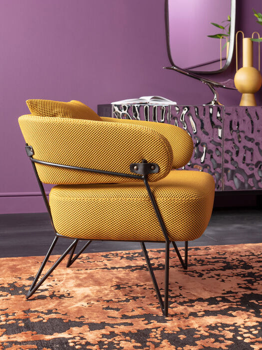 Peppo Mesh Look Armchair