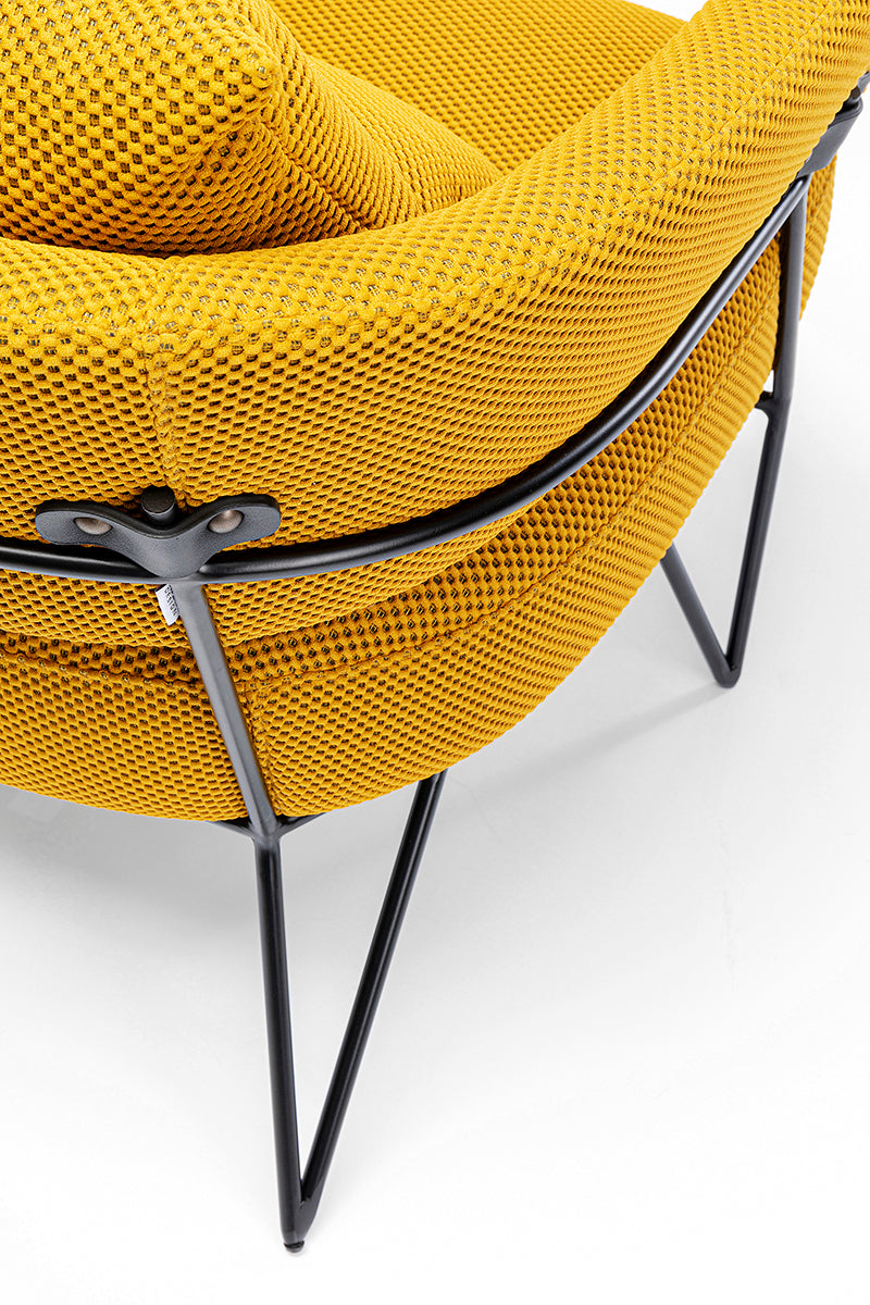 Peppo Mesh Look Armchair