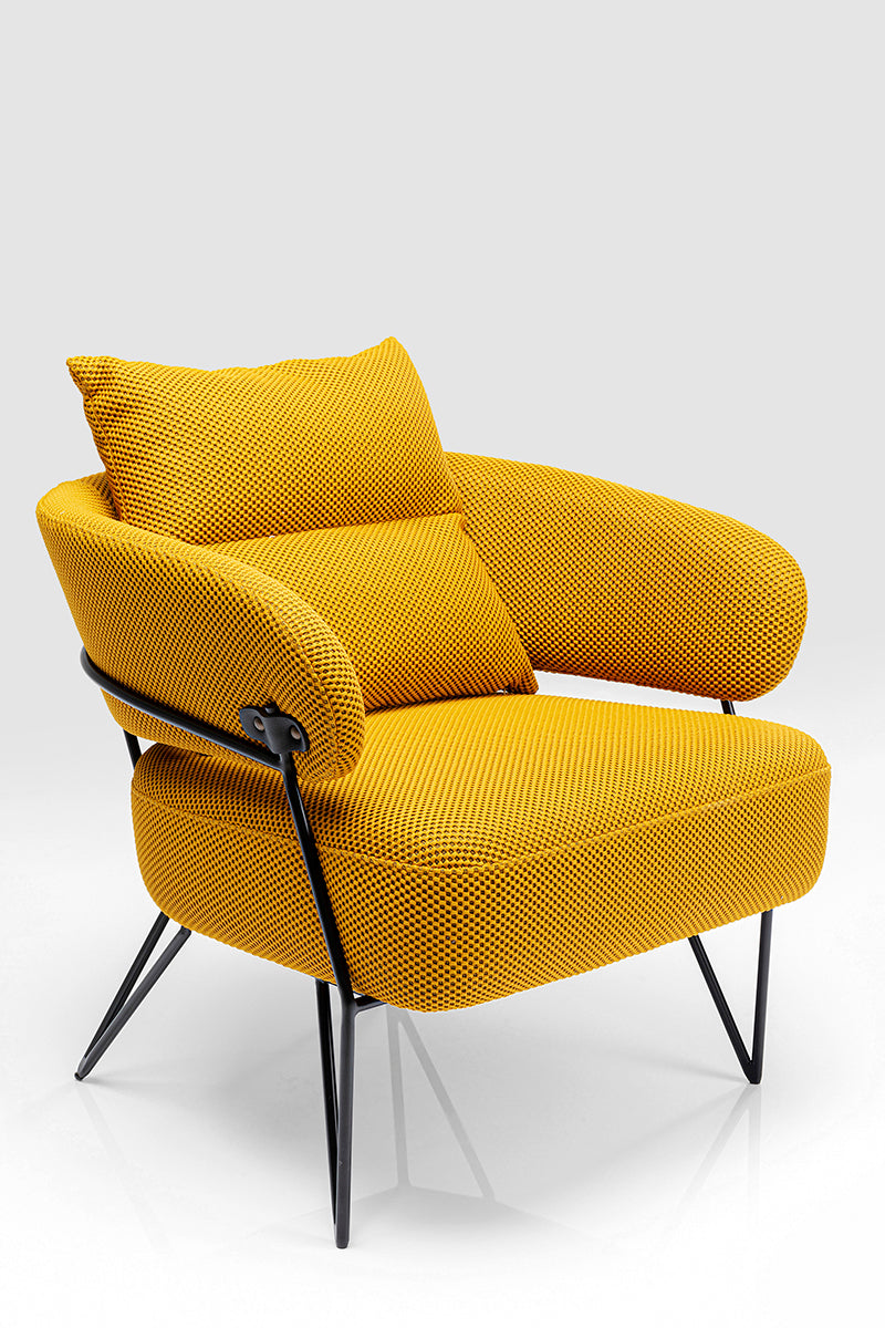 Peppo Mesh Look Armchair