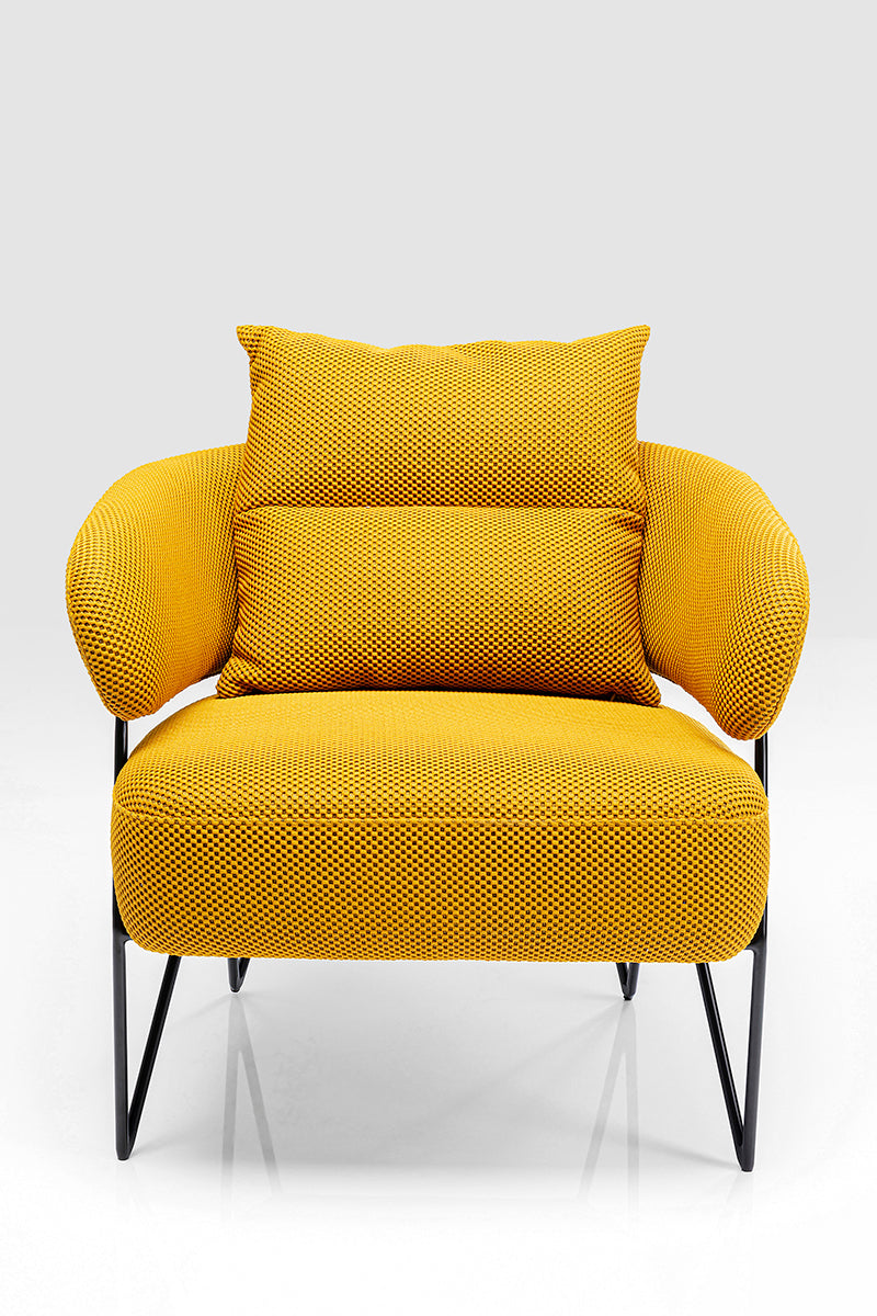 Peppo Mesh Look Armchair