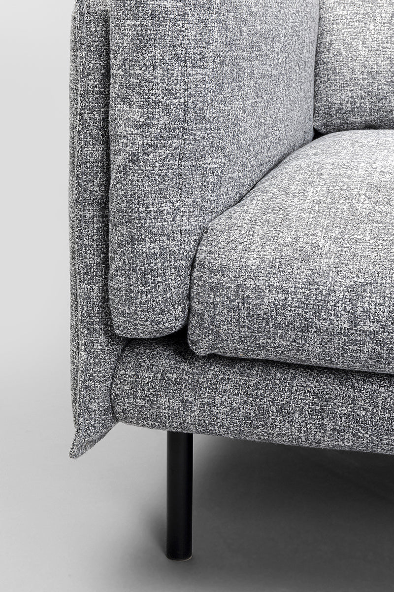 Pola Grey 2 Seater Sofa