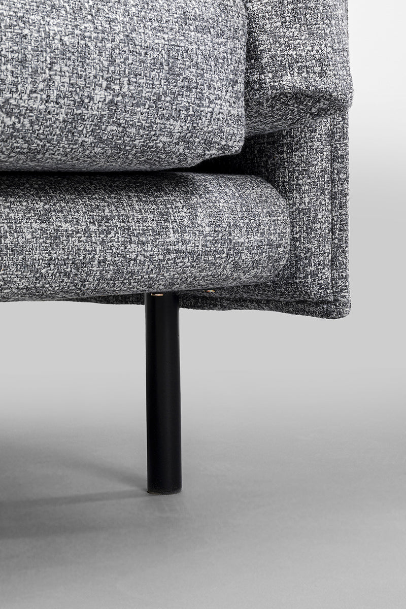 Pola Grey 2 Seater Sofa