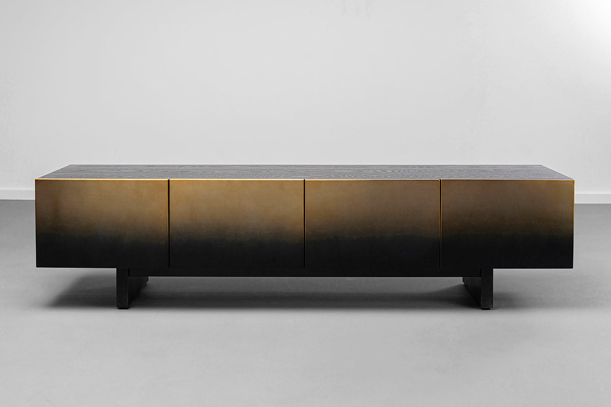 Prezioso Wood/Metal Lowboard