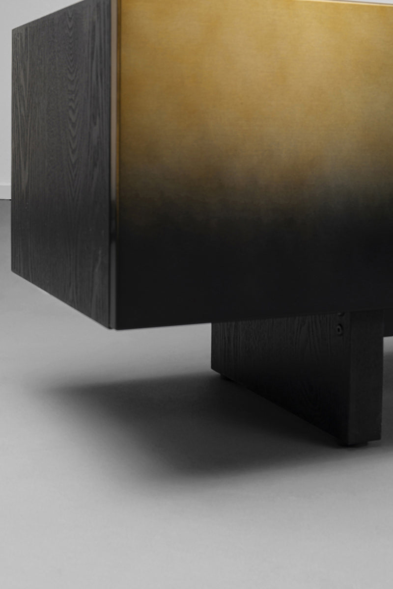 Prezioso Wood/Metal Lowboard