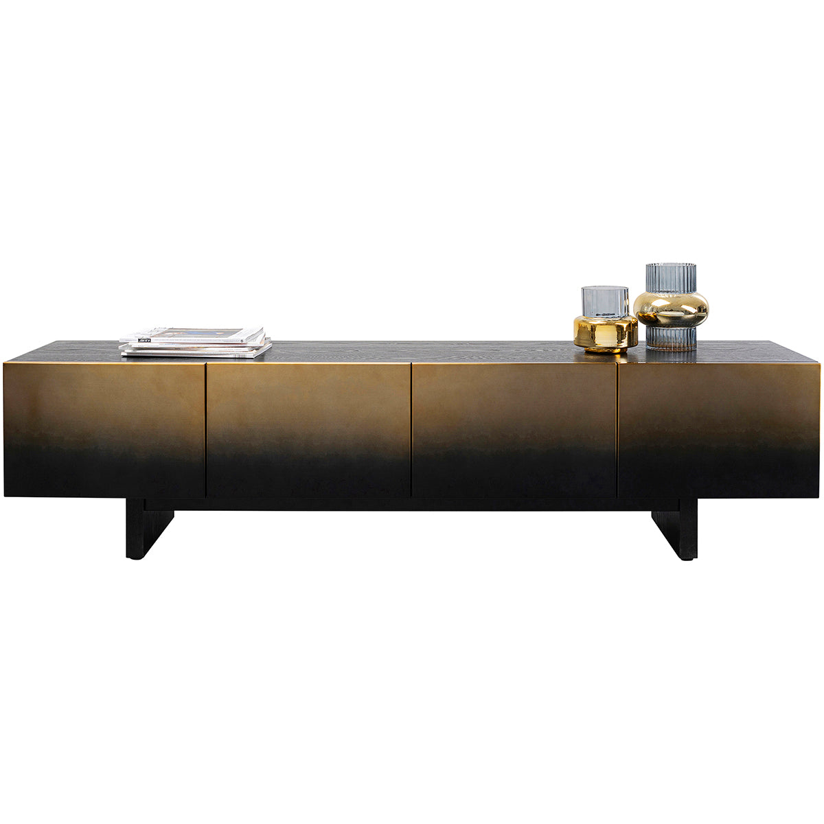 Prezioso Wood/Metal Lowboard