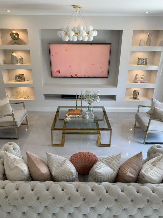 Rush Gold Coffee Table