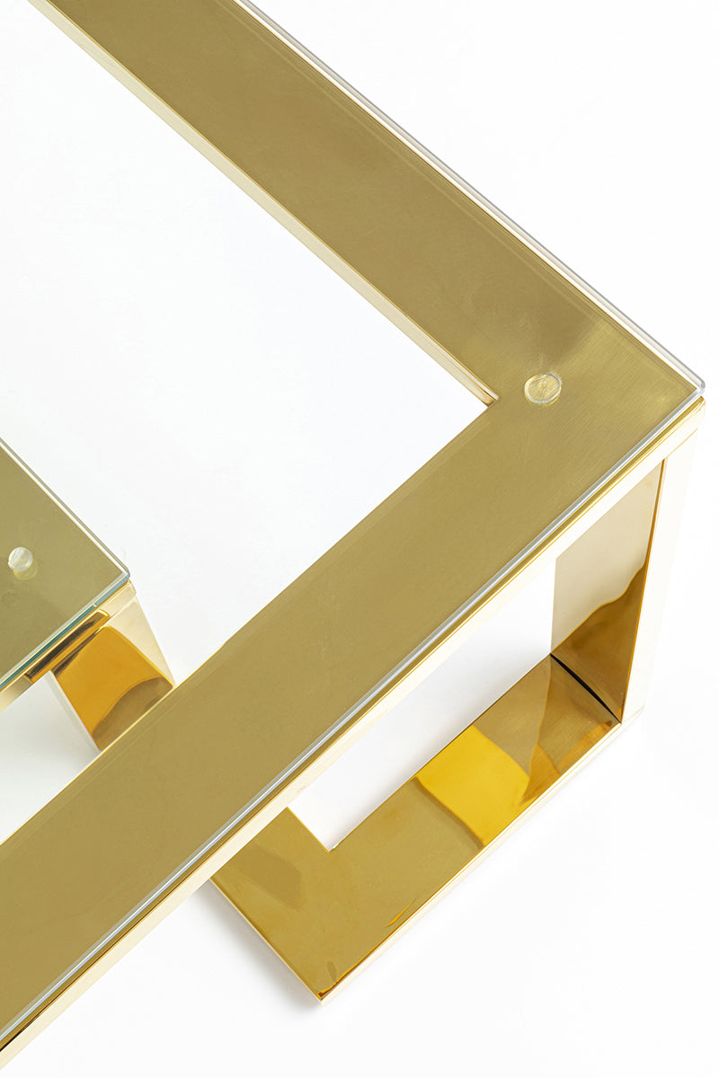 Rush Gold Coffee Table