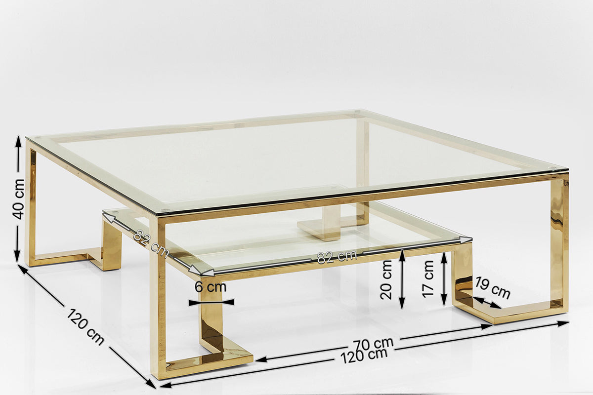 Rush Gold Coffee Table