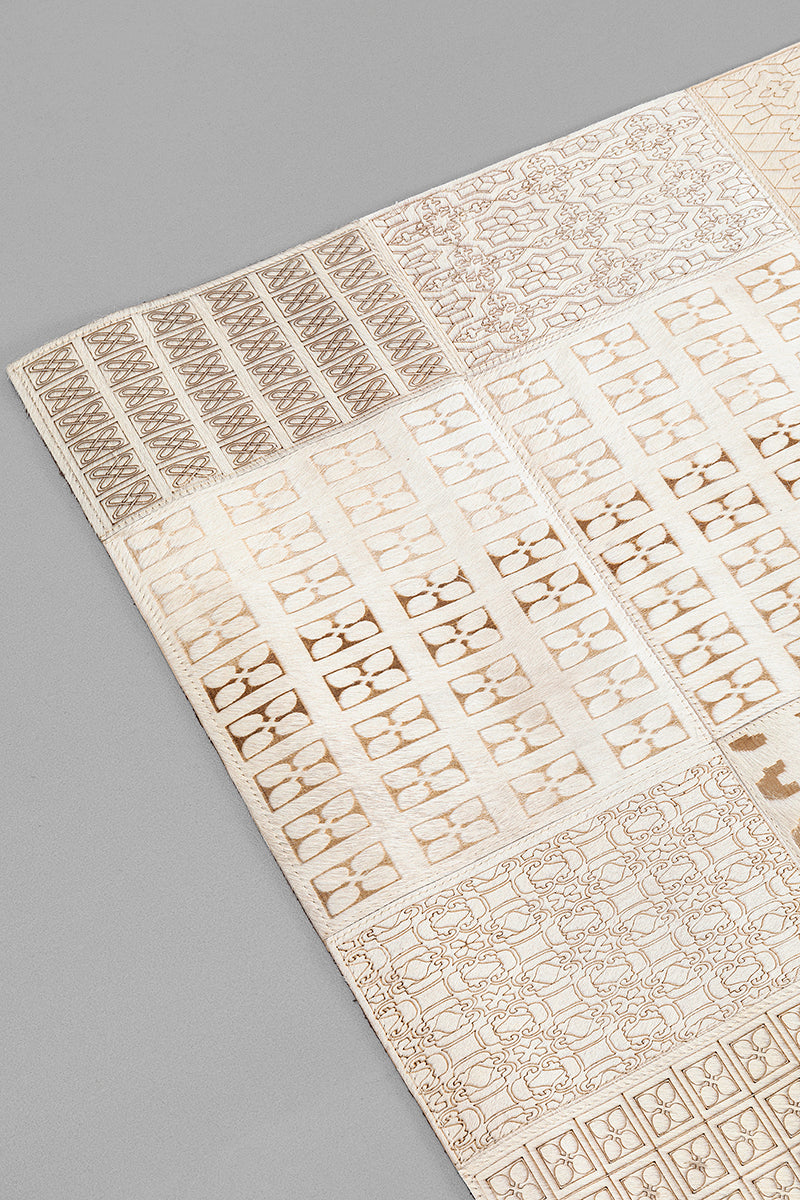 Sala Beige Leather Carpet