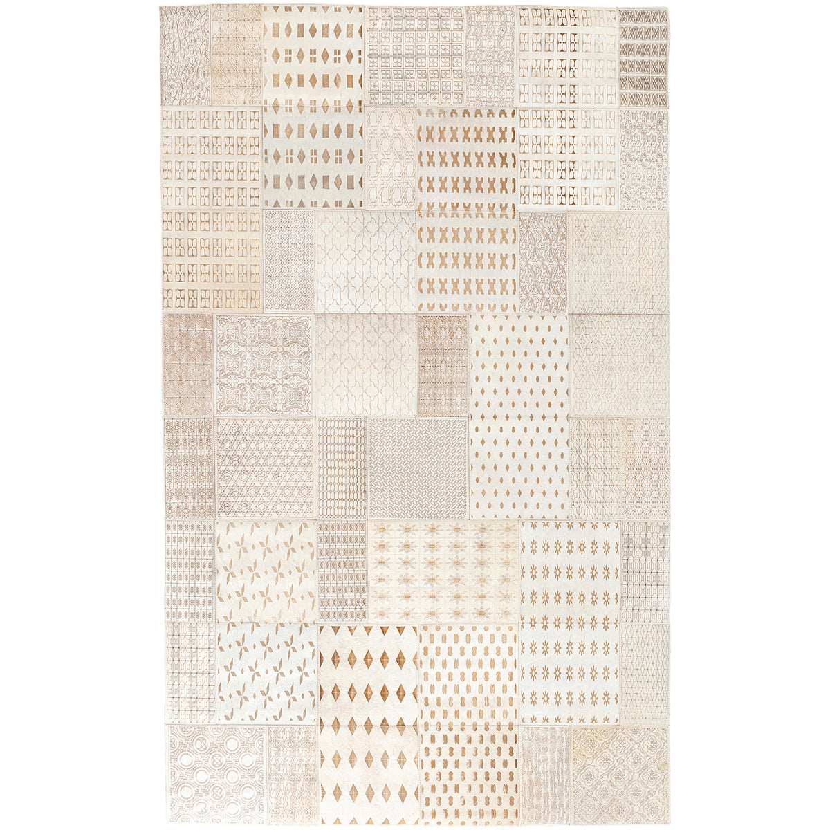 Sala Beige Leather Carpet
