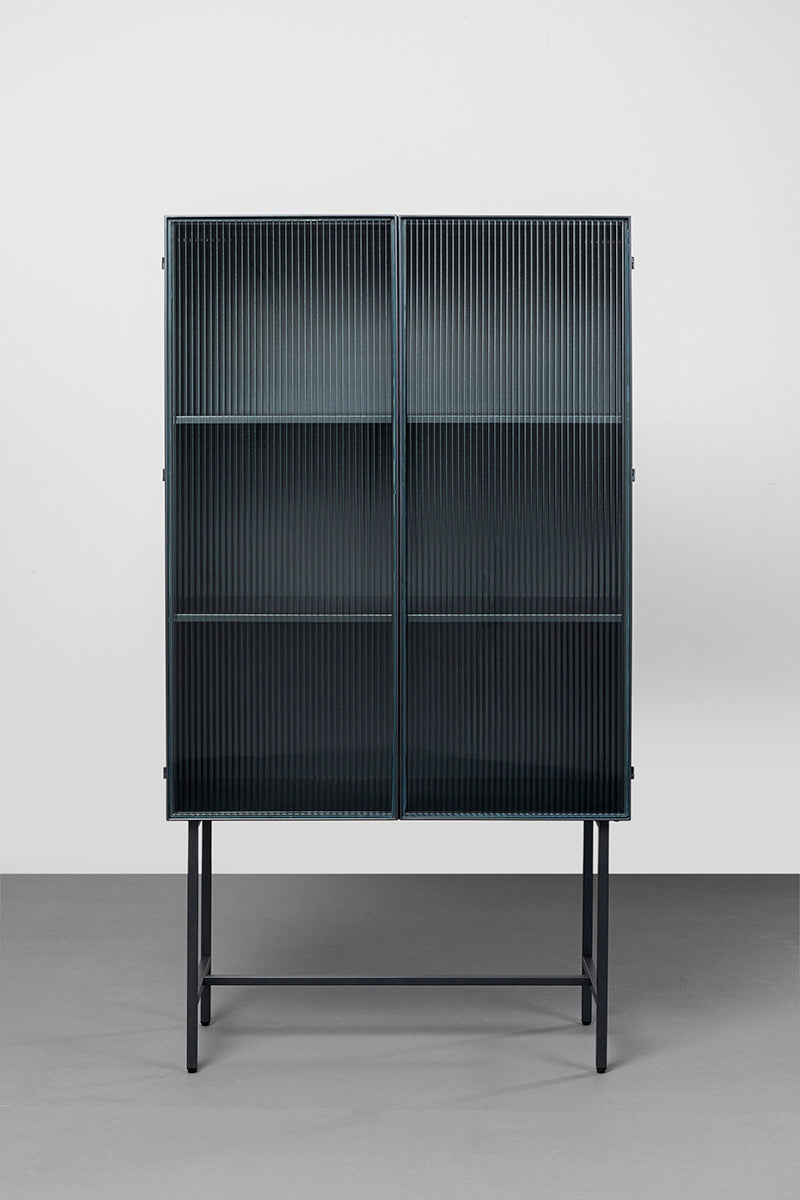 San Diego Black Display Cabinet