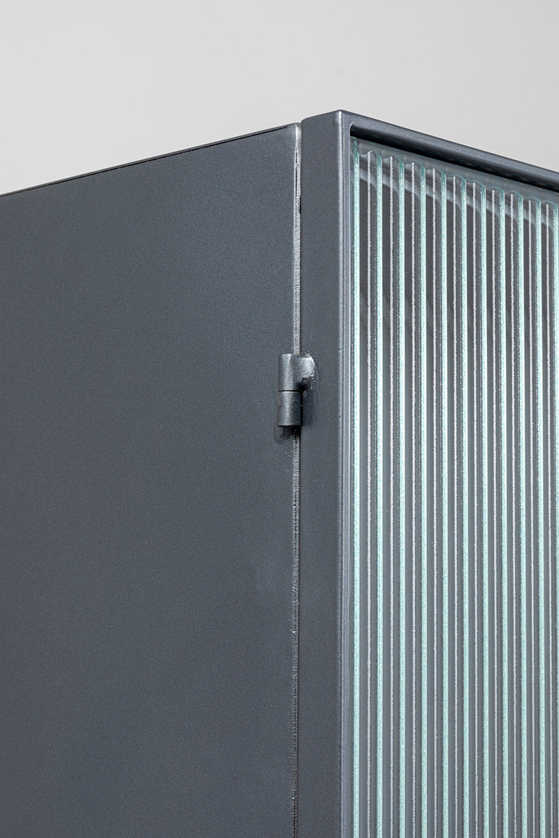 San Diego Black Display Cabinet