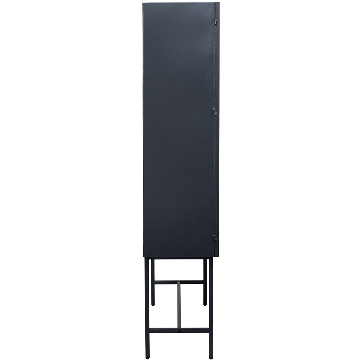 San Diego Black Display Cabinet