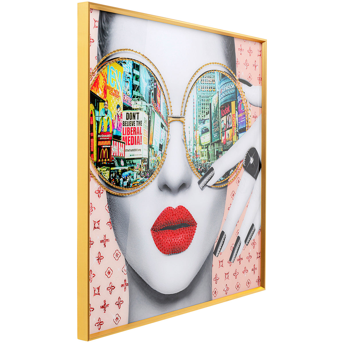 Times Square View Framed Picture