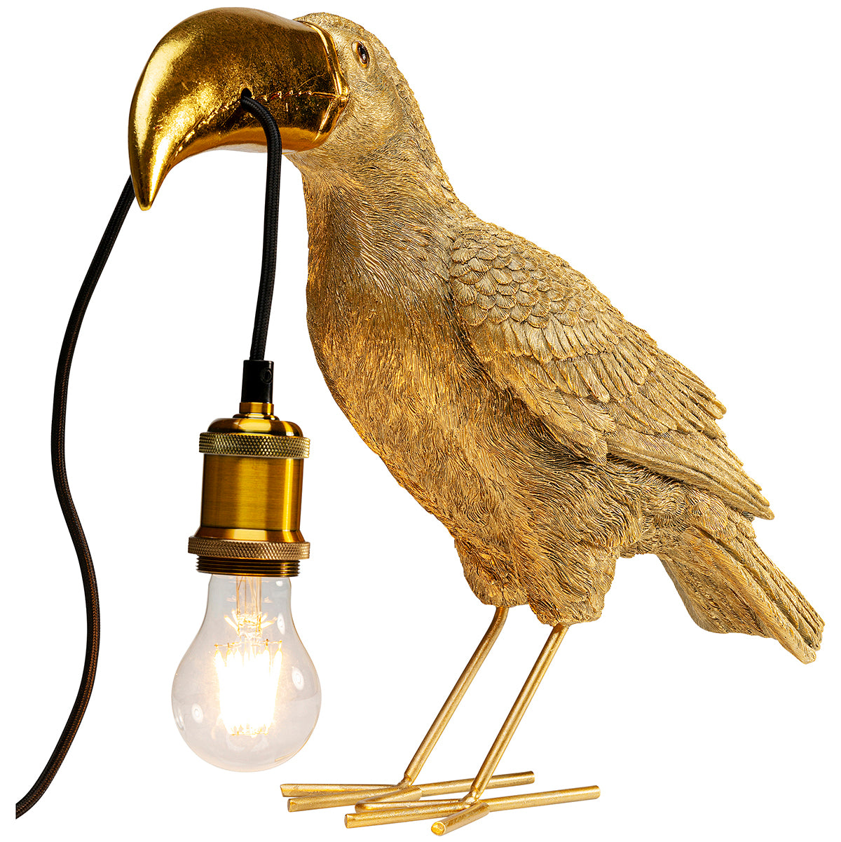 Toucan Gold Table Lamp
