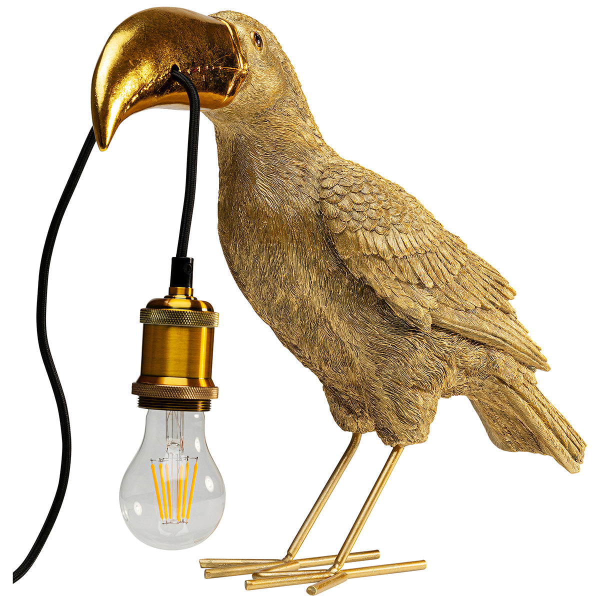 Toucan Gold Table Lamp