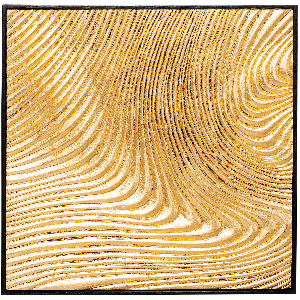 Wave Gold Object Picture (2/Set)