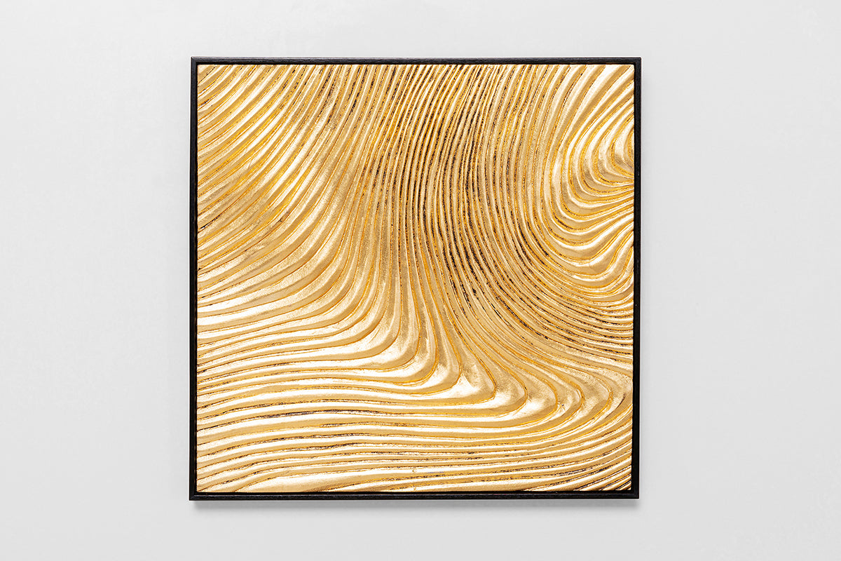 Wave Gold Object Picture (2/Set)