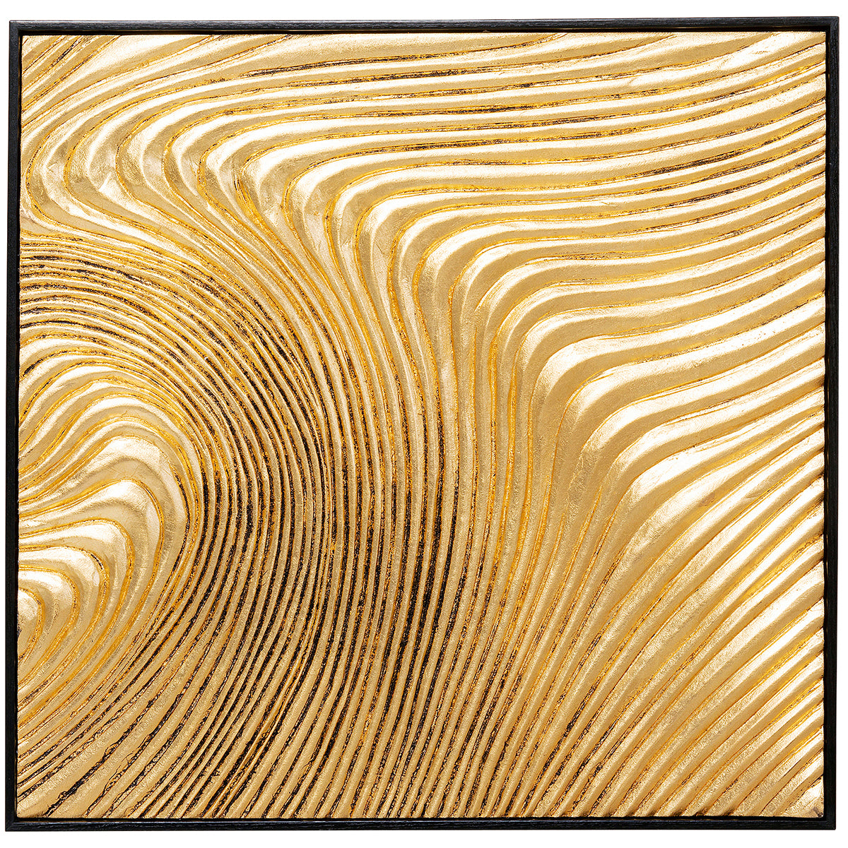 Wave Gold Object Picture (2/Set)