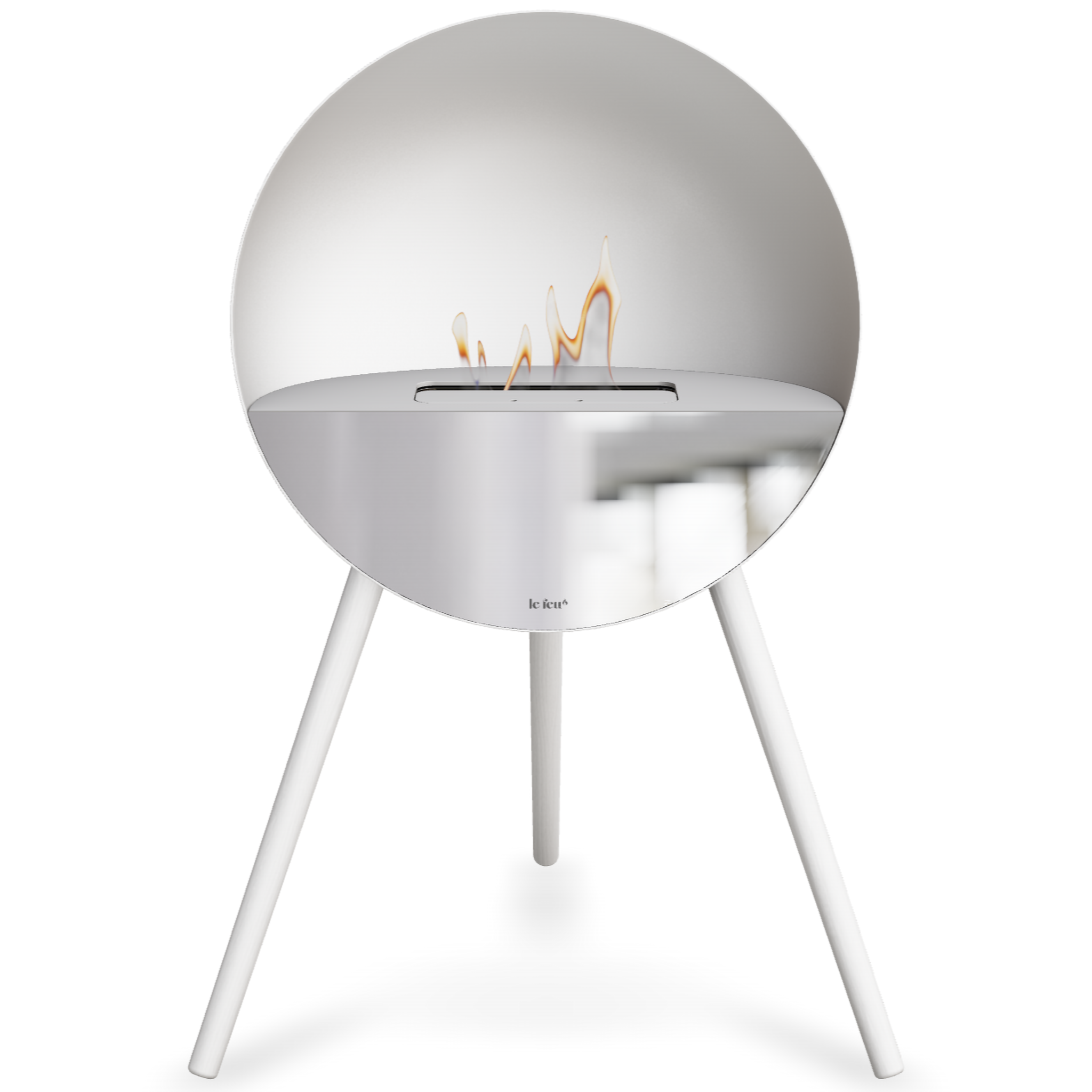 Eye White Bio Fireplace