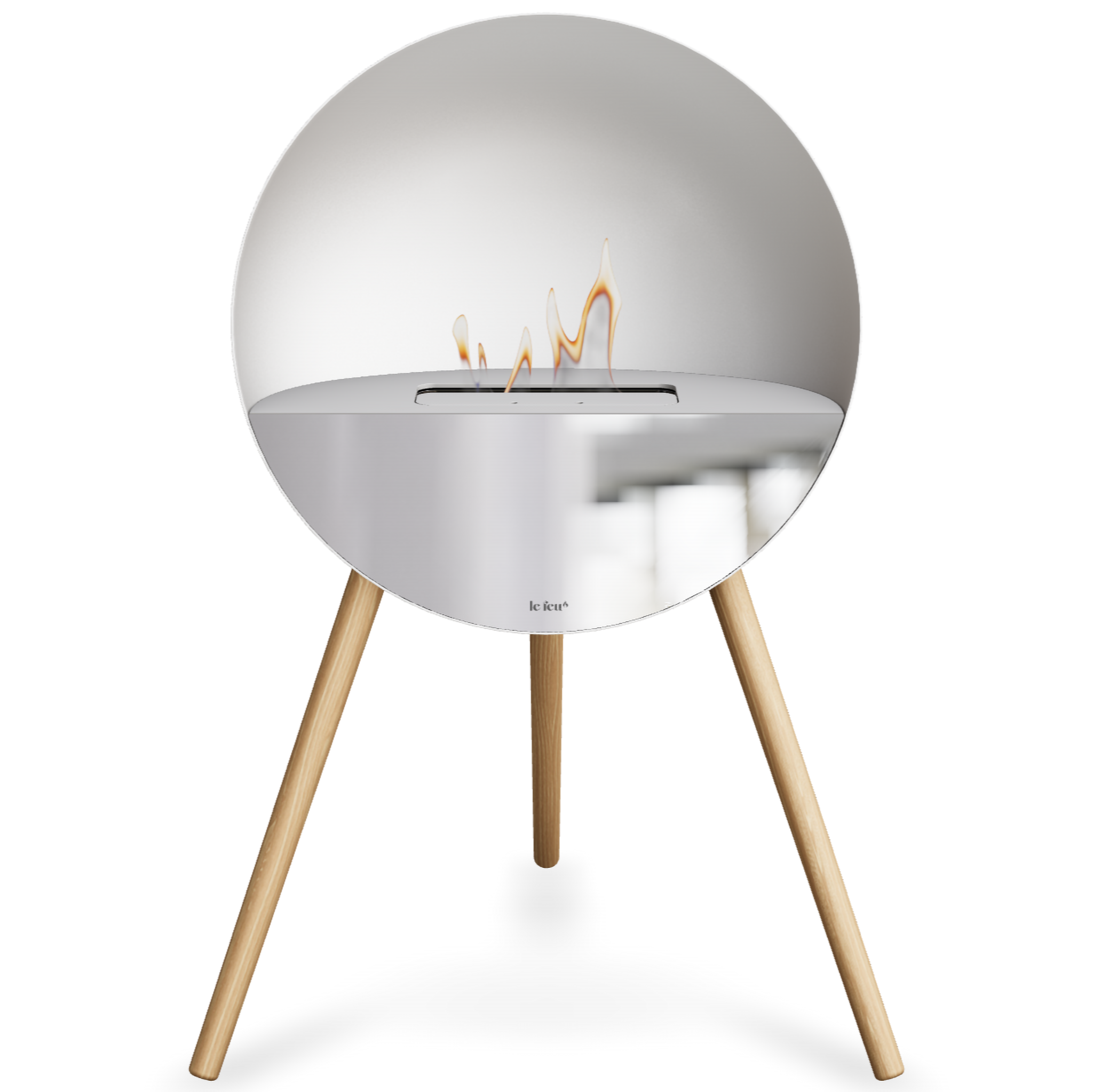 Eye White Bio Fireplace