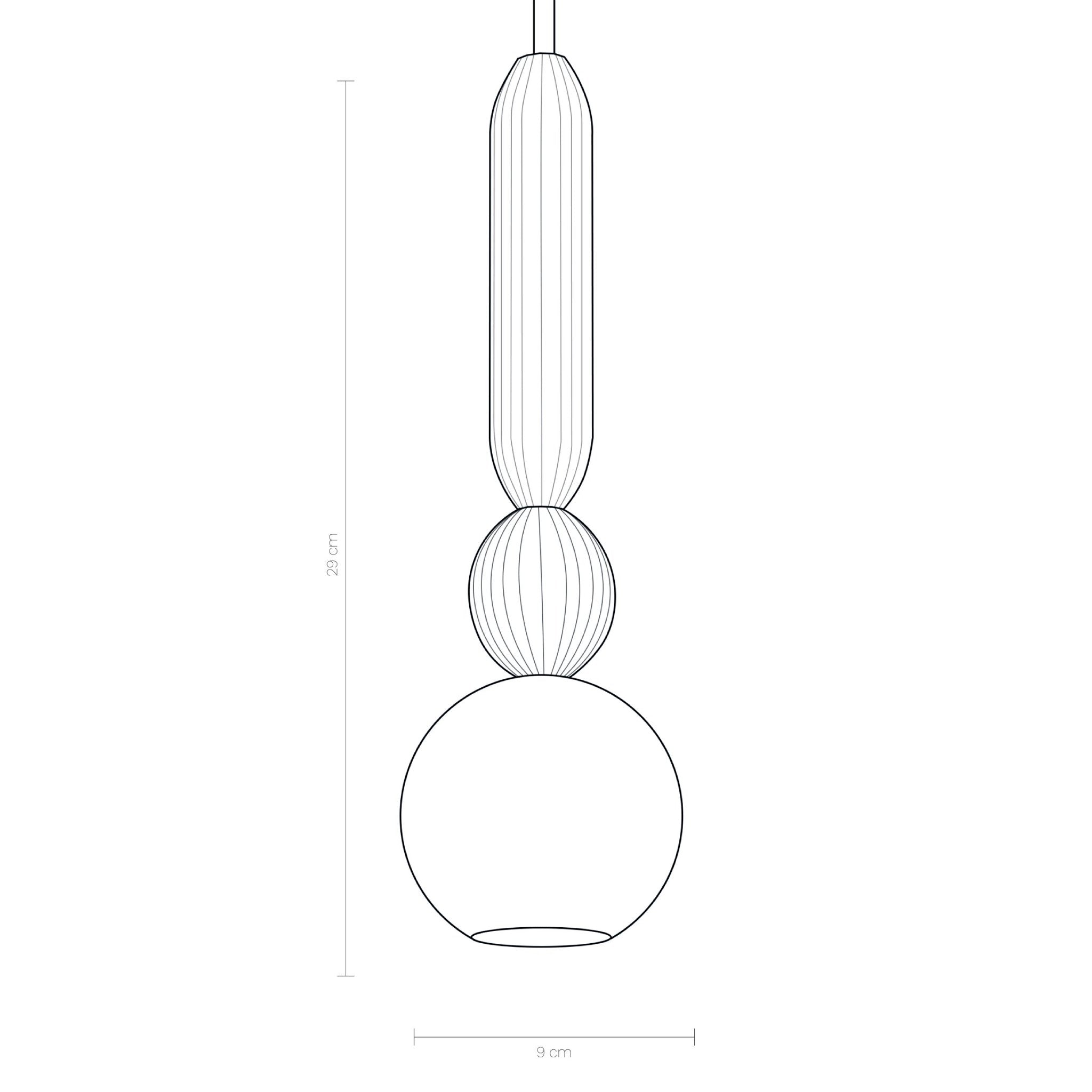 Bosca Velvet Pendant Lamp