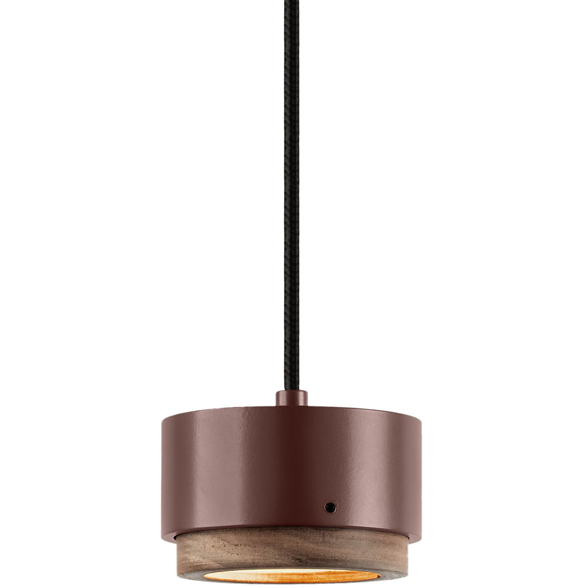 Jubi Raw American Walnut Pendant Lamp