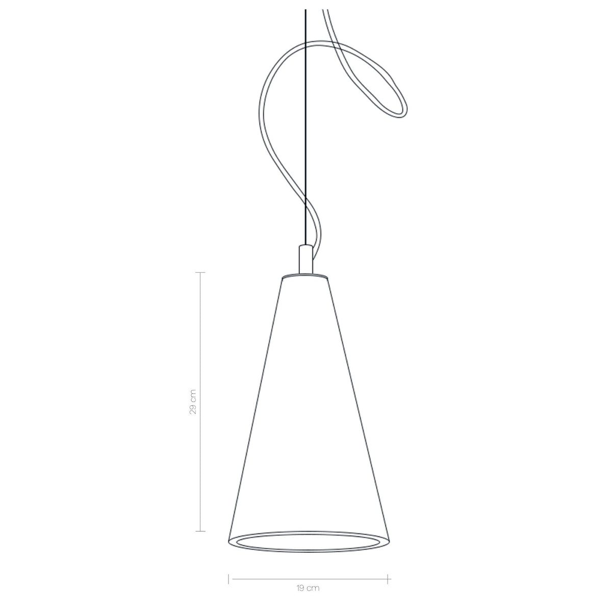 Kobe 2 Concrete Pendant Lamp