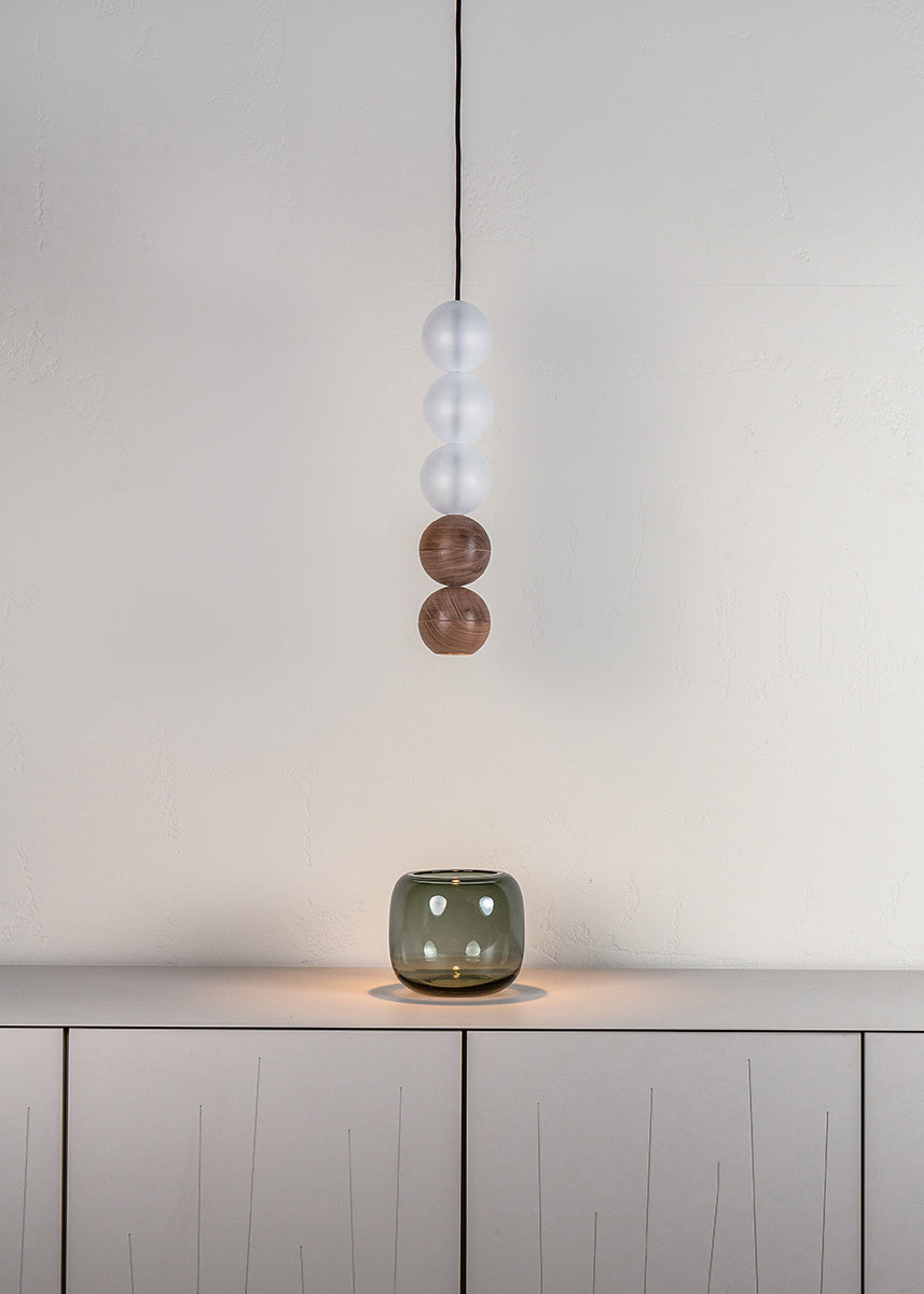 Woodoo Glass Pendant Lamp - WOO .Design