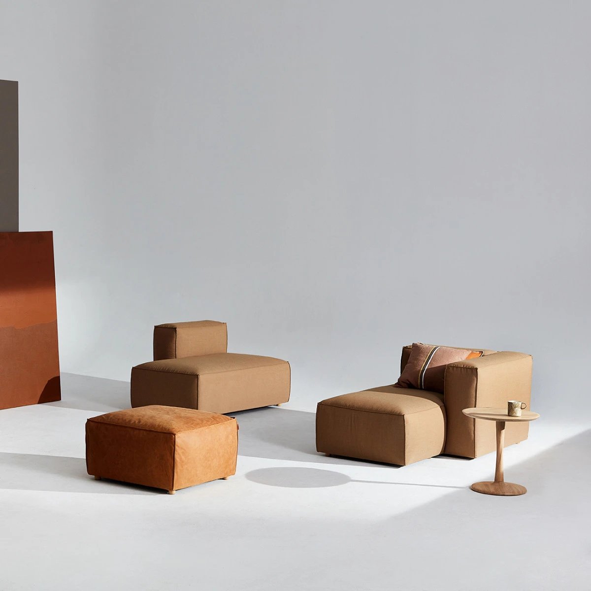 Dune Modular Sofa with Chaise Longue