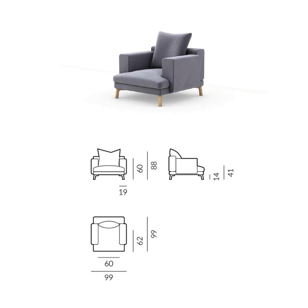 Melisa Armchair