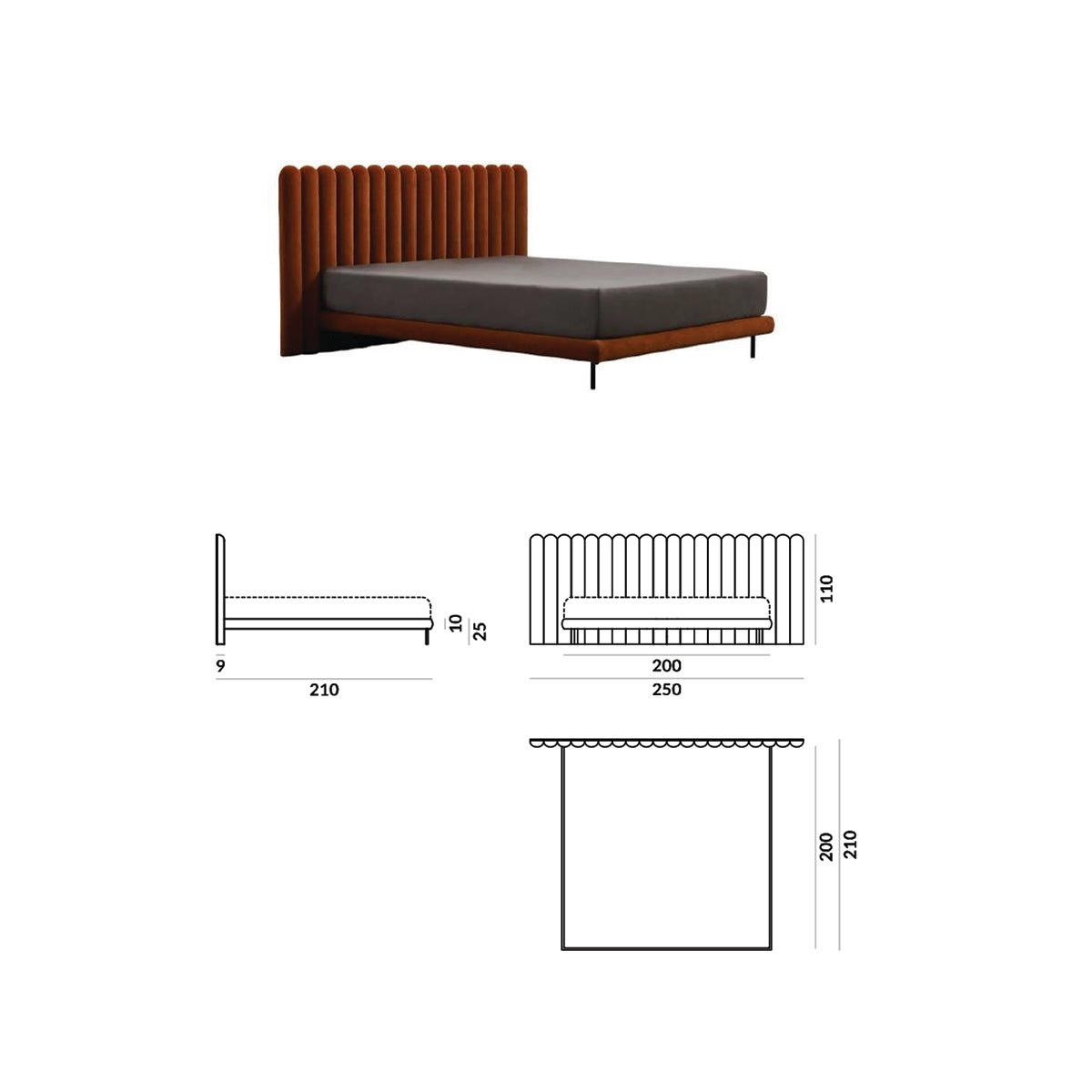 Room 603 Bed