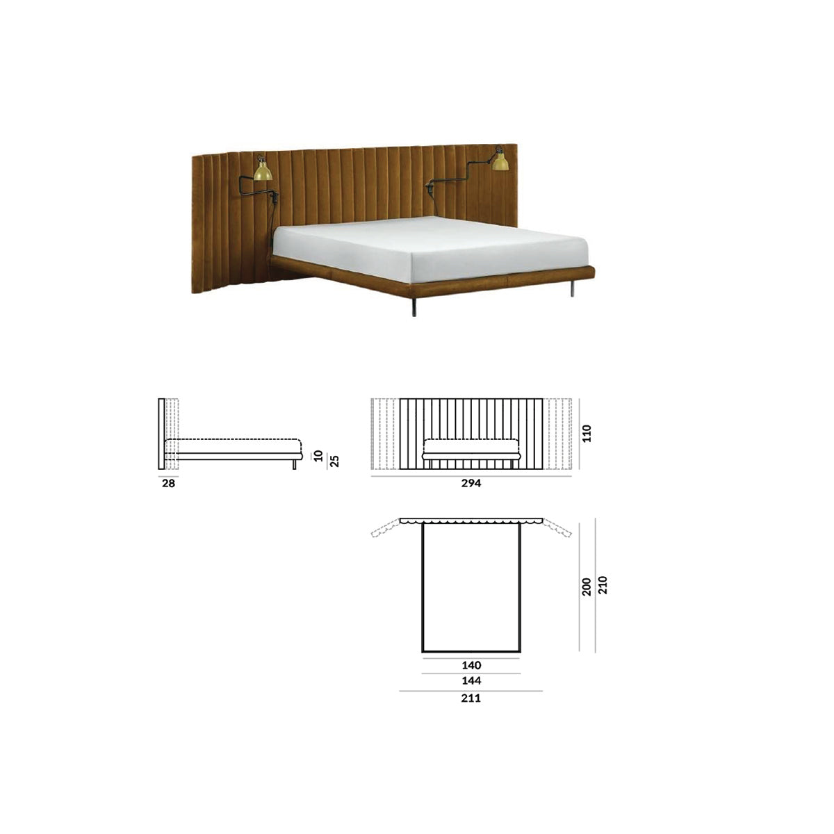 Room 303 Bed