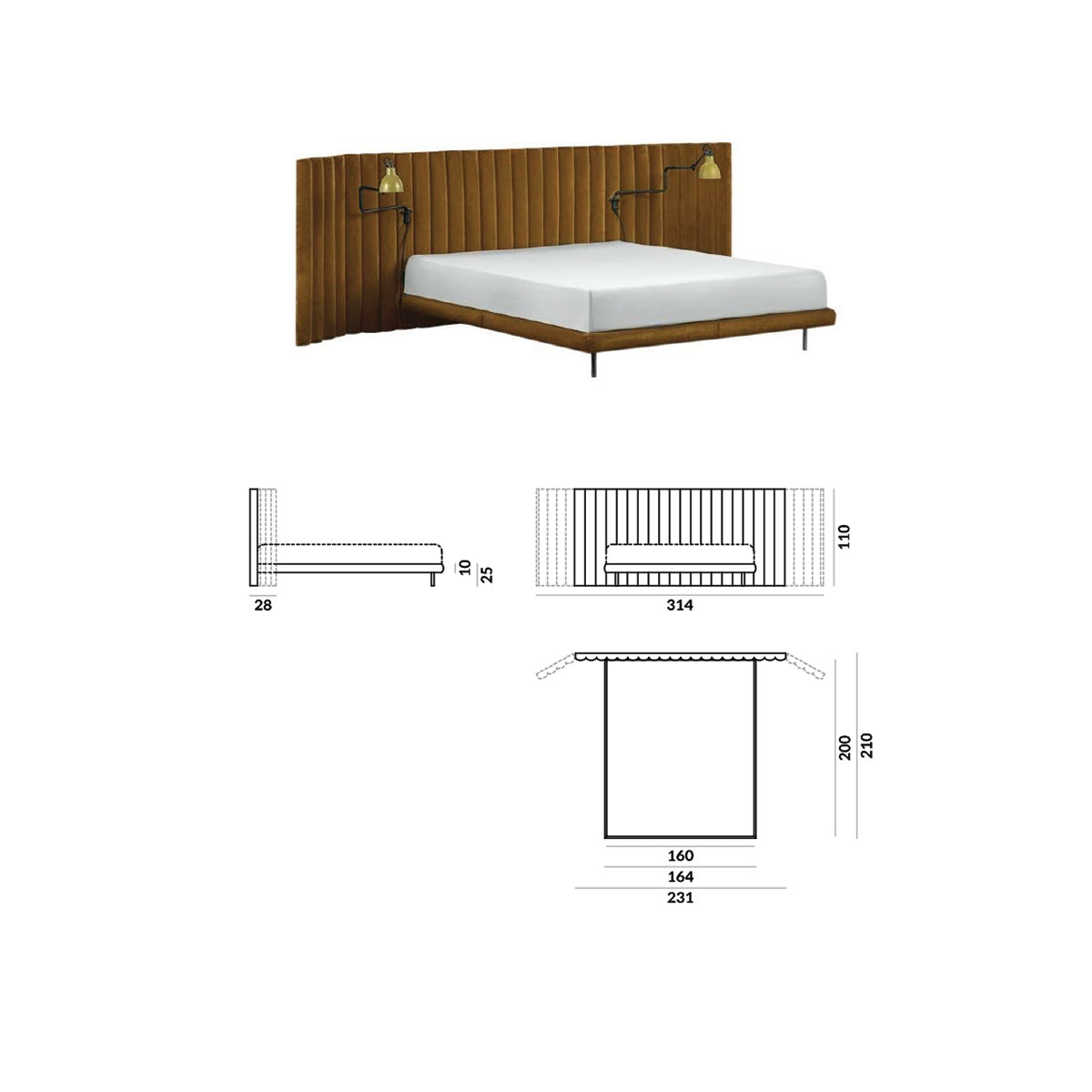 Room 303 Bed