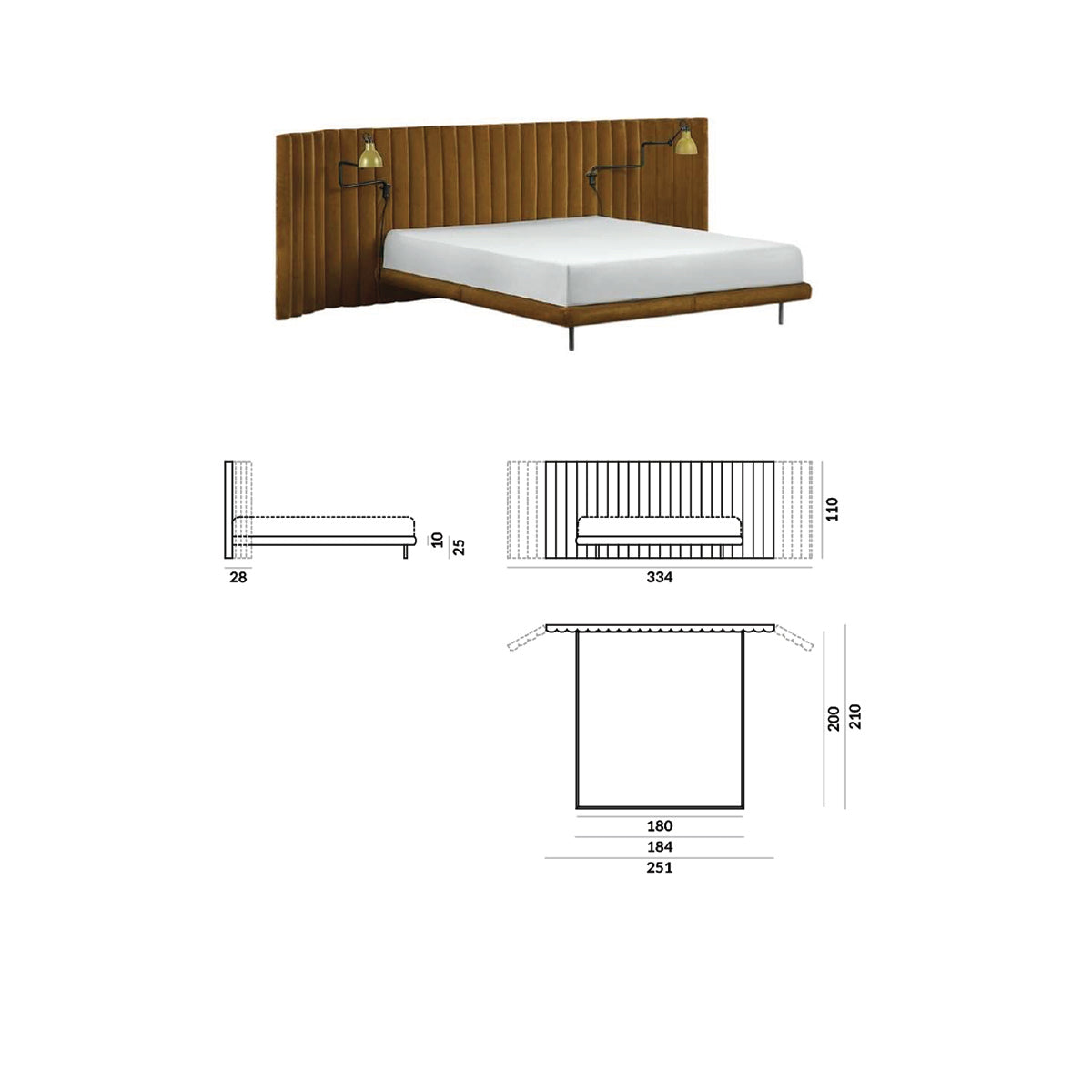 Room 303 Bed