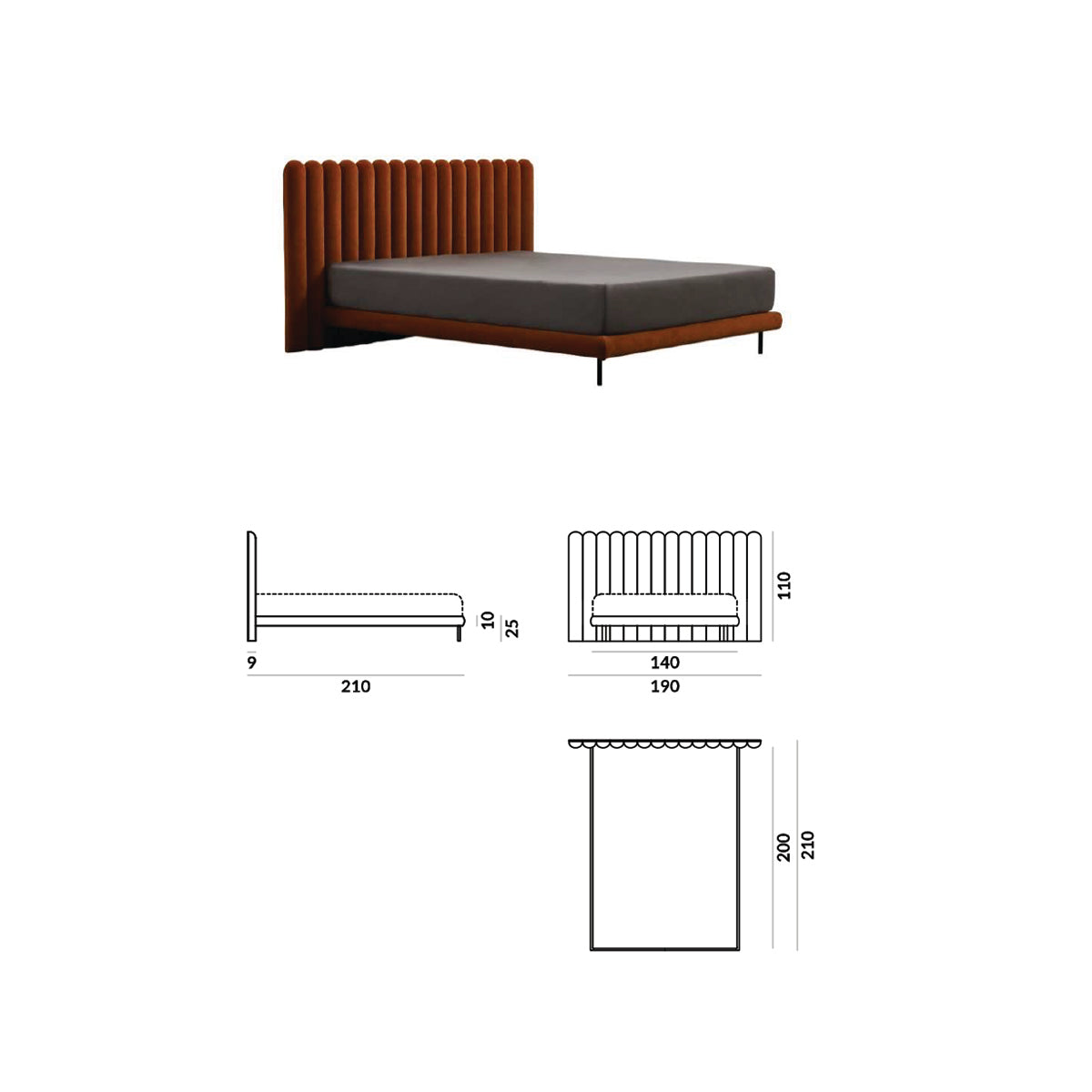Room 603 Bed