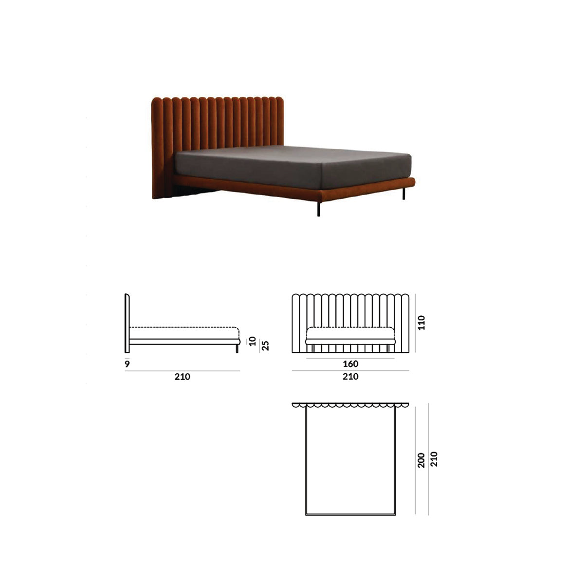 Room 603 Bed