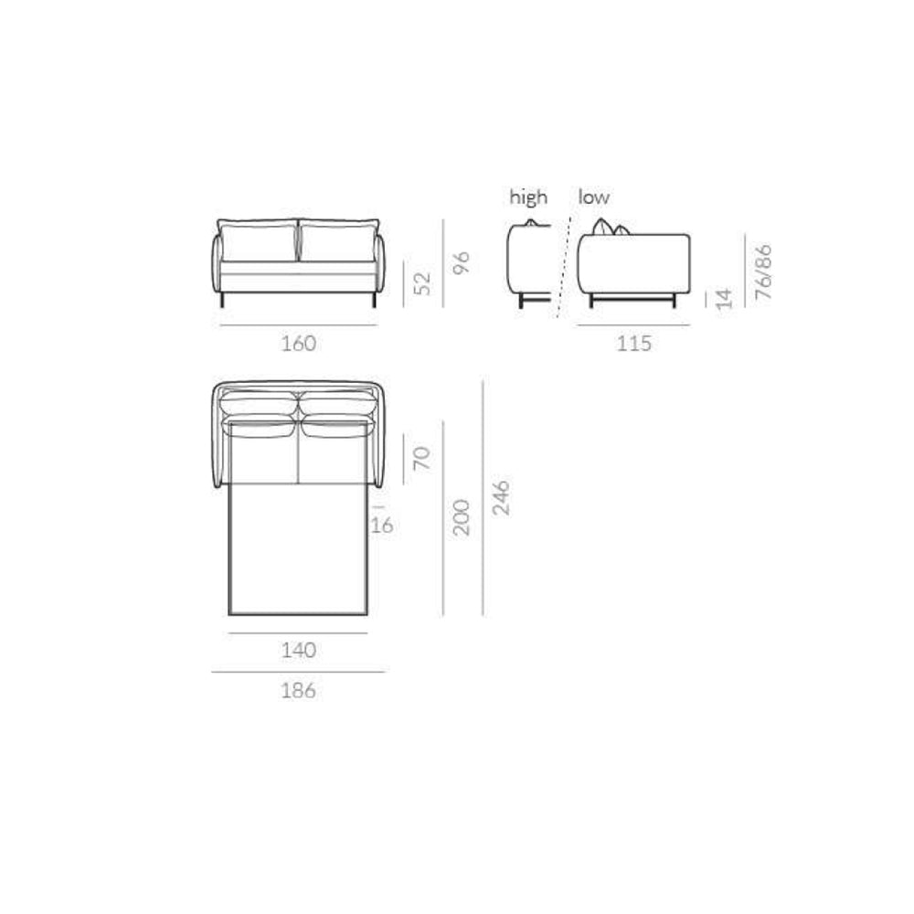 Slim Sofa Bed