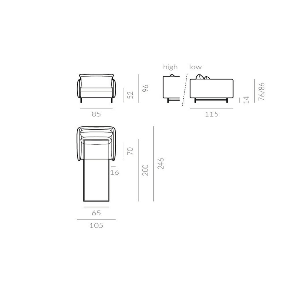 Slim Sofa Bed
