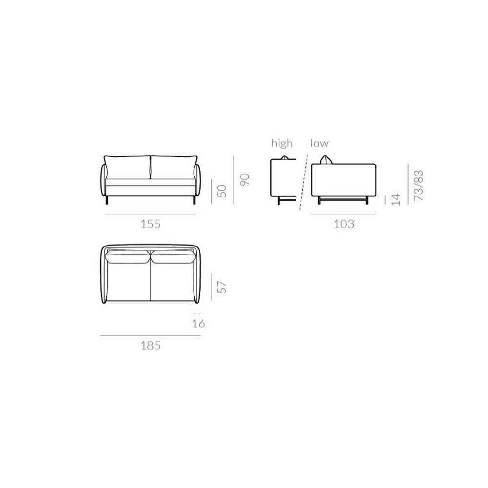 Slim Sofa
