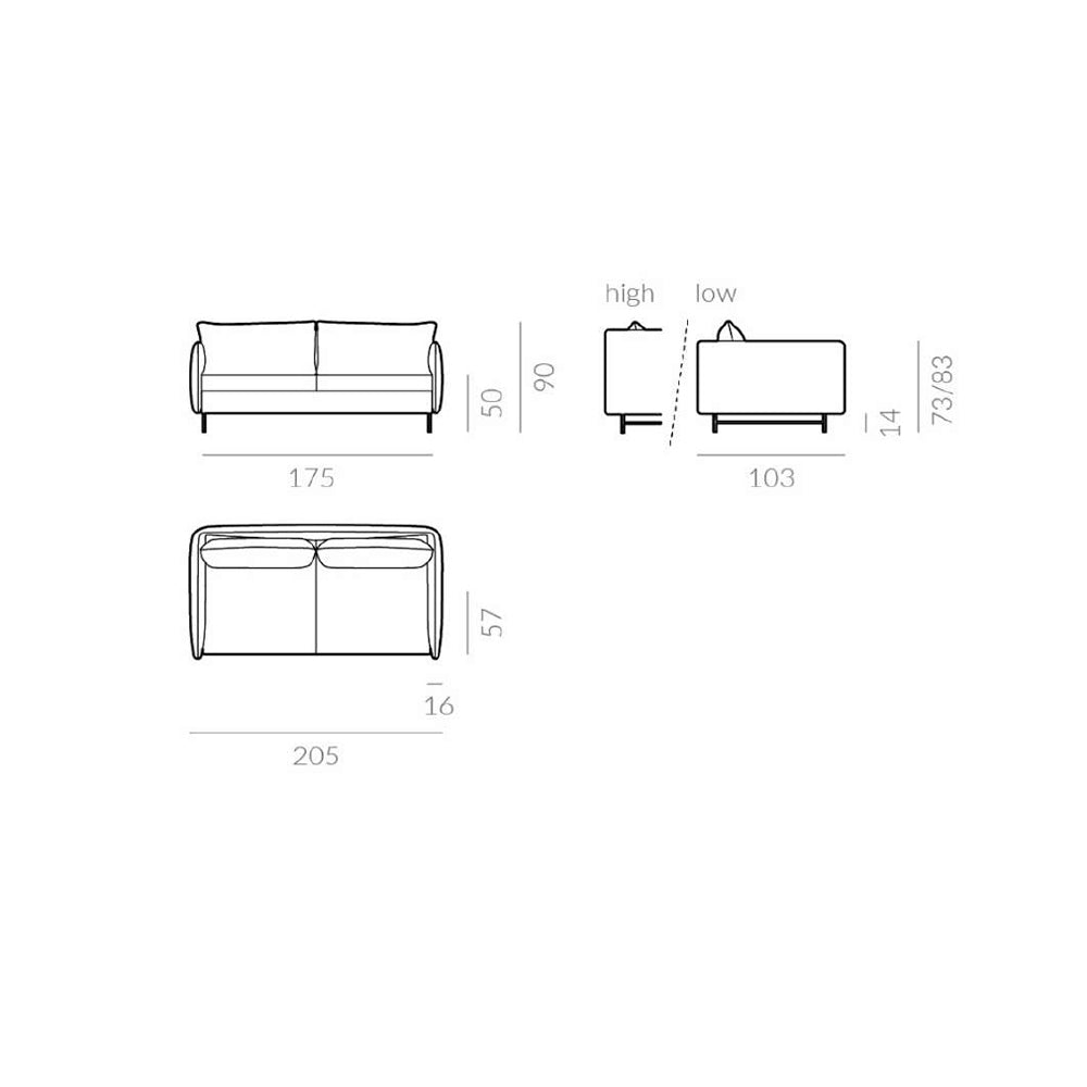 Slim Armchair