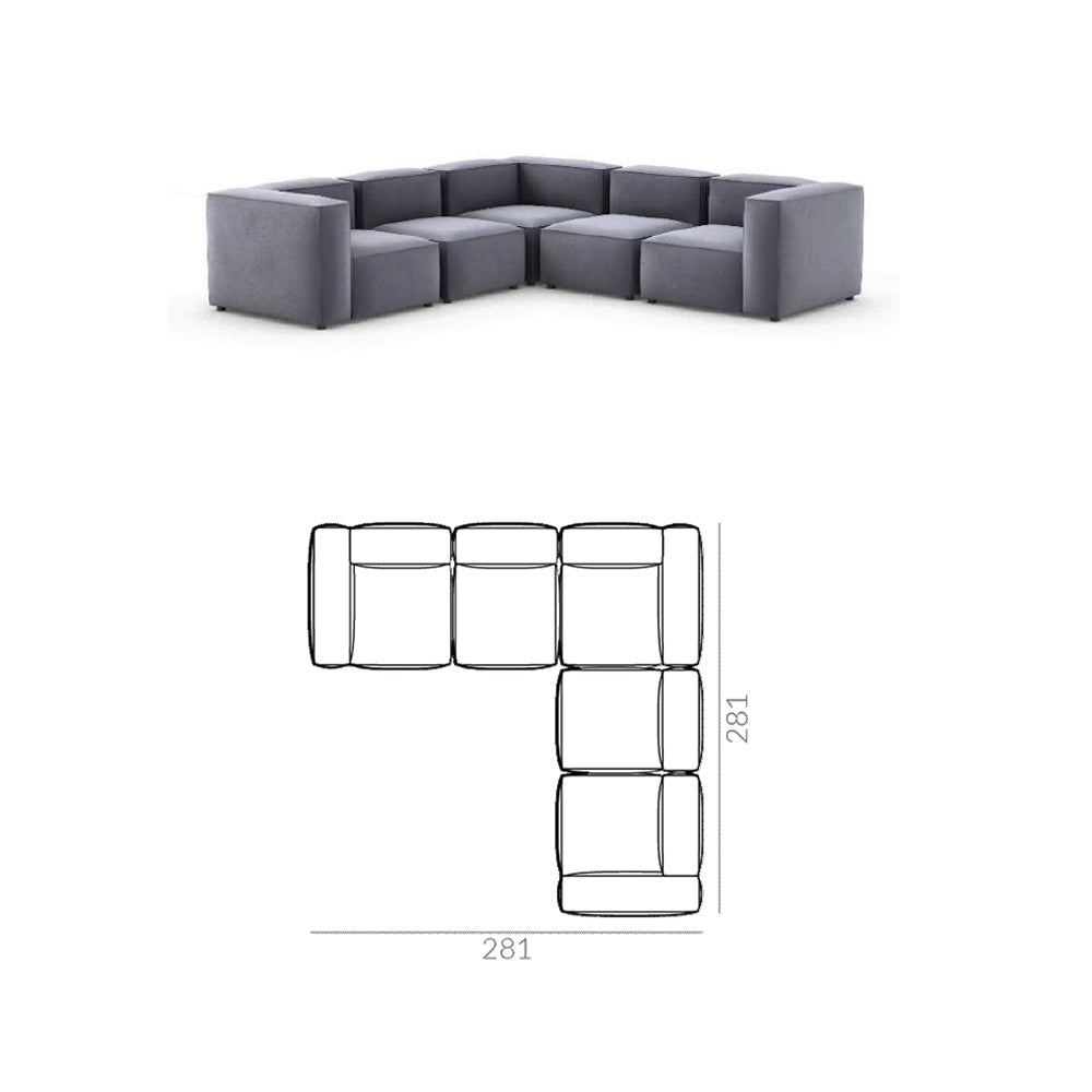 Dune Modular Corner Sofa